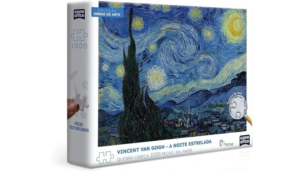 Toyster - Quebra-cabeça: Vincent Van Gogh - A Noite Estrelada - 1000 peças