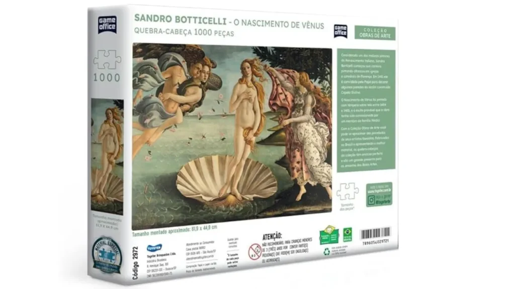 Toyster - Quebra-cabeça: Sandro Botticelli